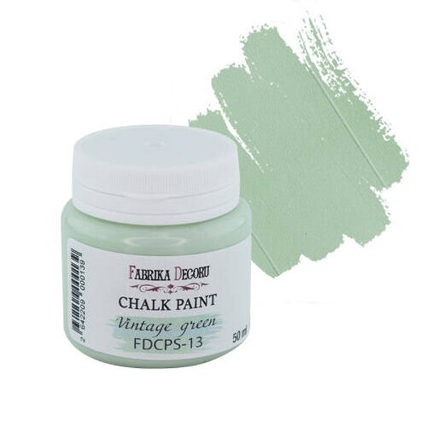 fabrika decoru chalk paint vintage green