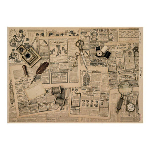 fabrika decoru decoupage papier vintage women`s world 9