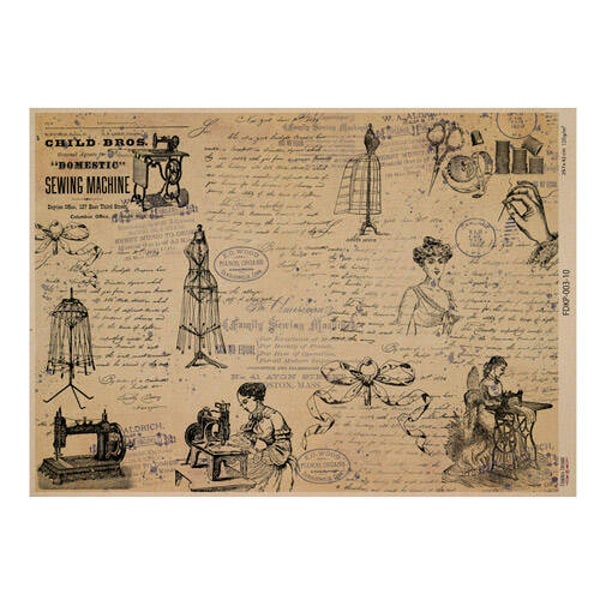 fabrika decoru decoupage papier vintage women`s world 10