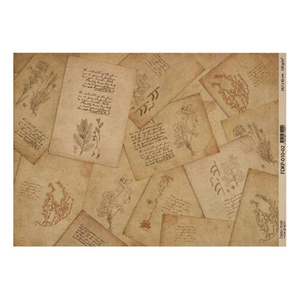fabrika decoru decoupage papier botany spring 2