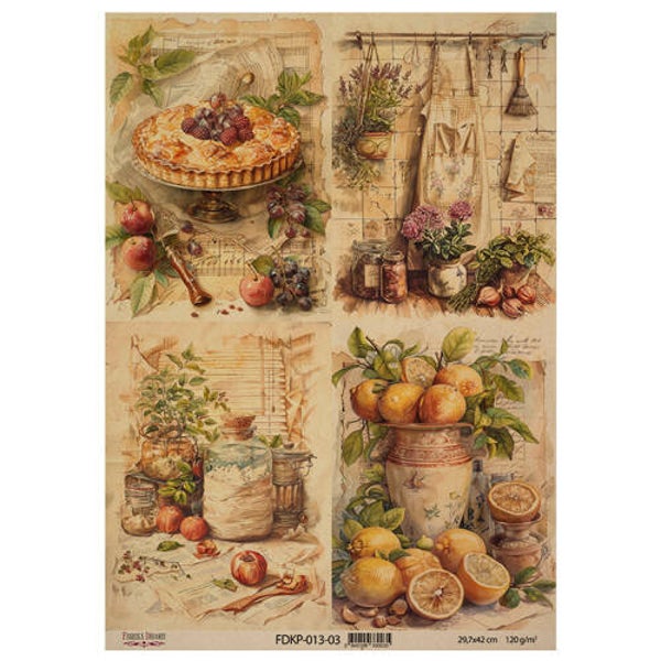 fabrika decoru decoupage papier cooking delight 3