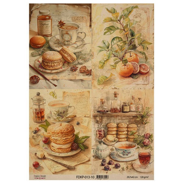 fabrika decoru decoupage papier cooking delight 10