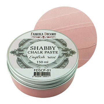 fabrika decoru shabby chalk paste english rose