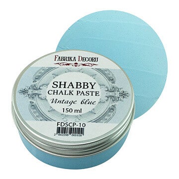 fabrika decoru shabby chalk paste vintage blue
