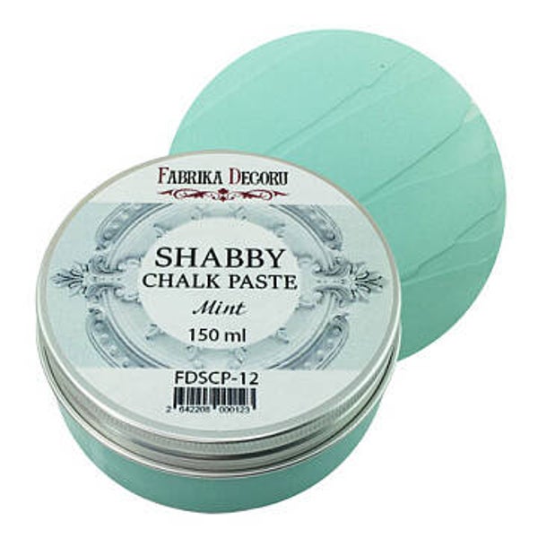 fabrika decoru shabby chalk paste mint