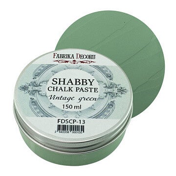 fabrika decoru shabby chalk paste vintage green