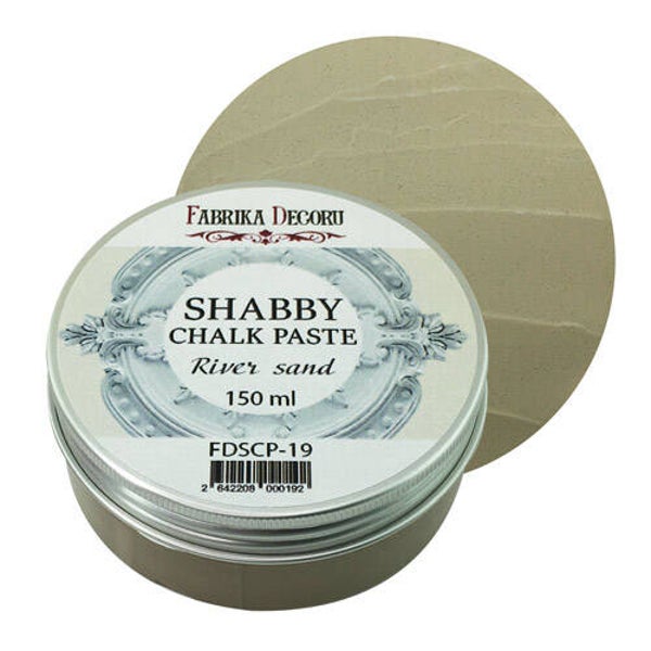 fabrika decoru chalk paste river sand