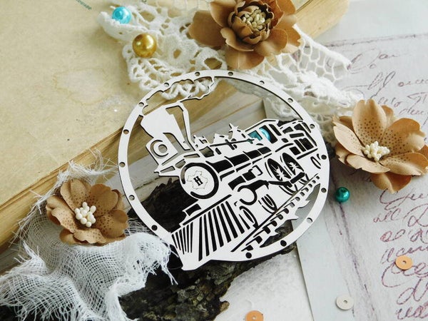kreatywna chipboard harry potter hogwarts express