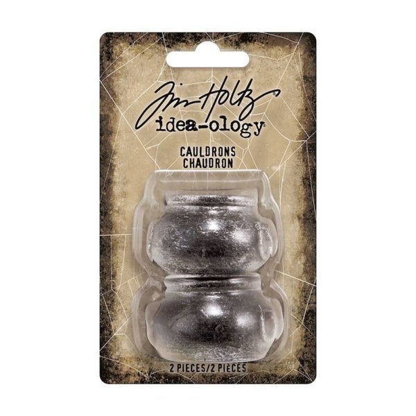 idea-ology tim holtz halloween cauldrons