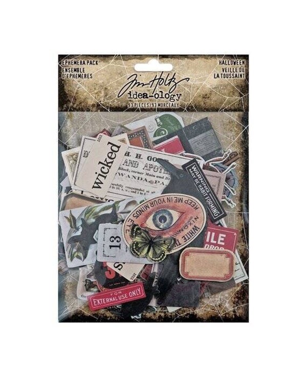 idea-ology tim holtz ephermera pack
