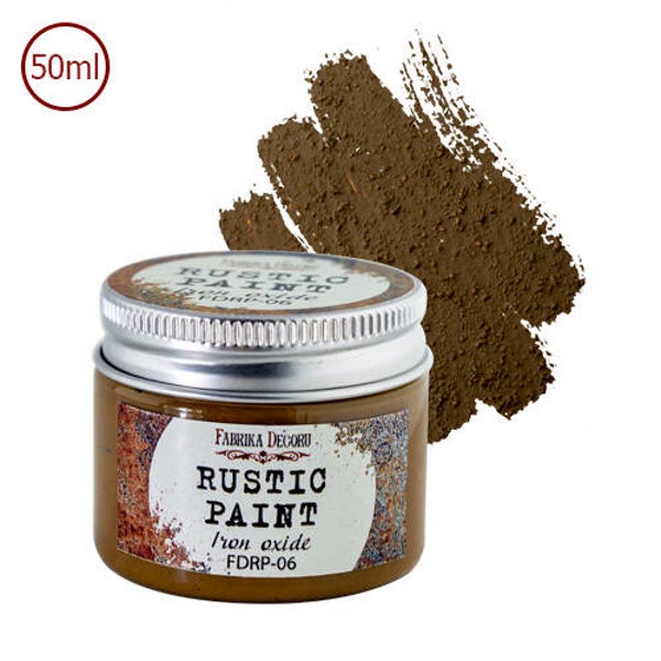 fabrika decoru rustic paints iron oxide
