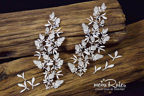 snipart chipboard meow rules-lilac branches groot