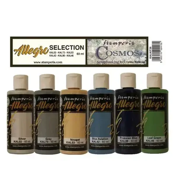 stamperia allegro verf cosmos infinity