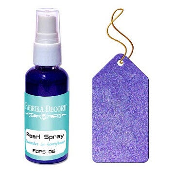 fabrika decoru pearl spray lavender in hoarfrost