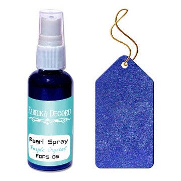 fabrika decoru pearl spray purple crystal