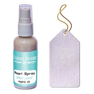 fabrika decoru pearl spray white pearl