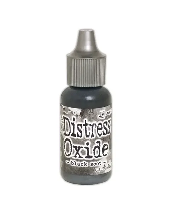 distress oxide re-inker black soot