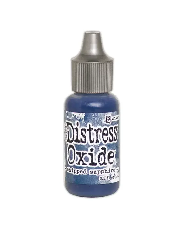 distress oxide re-inker chipped saphire