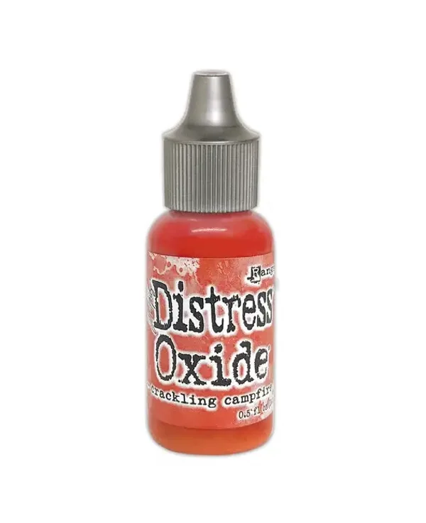 distress oxide re-inker crackling campfire