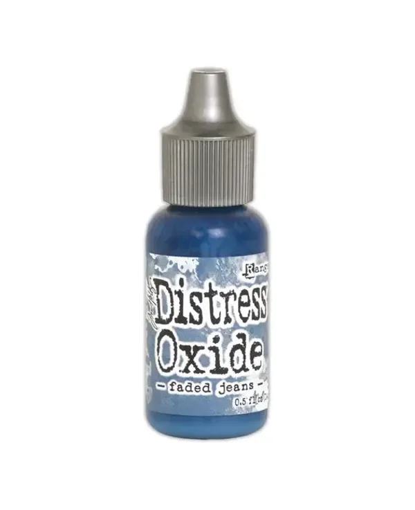 distress oxide re-inker faded jeans