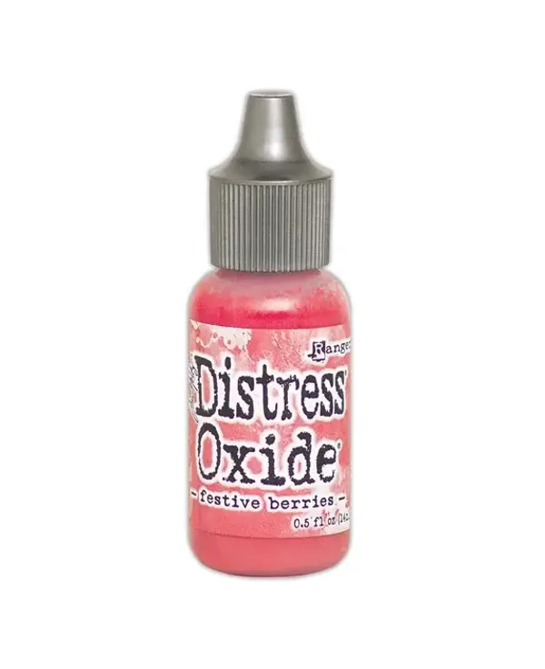 distress oxide re-inker festive berries