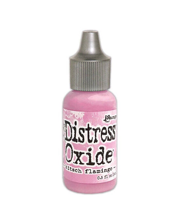 distress oxide re-inker  kitch flamingo