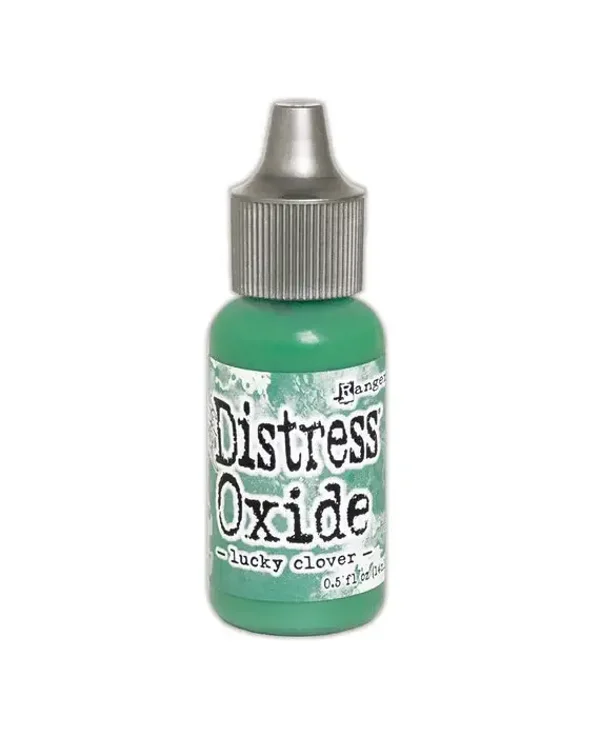 distress oxide re-inker lucky clover