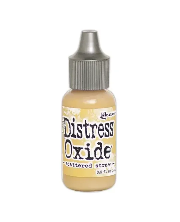 distress oxide re-inker scattered straw