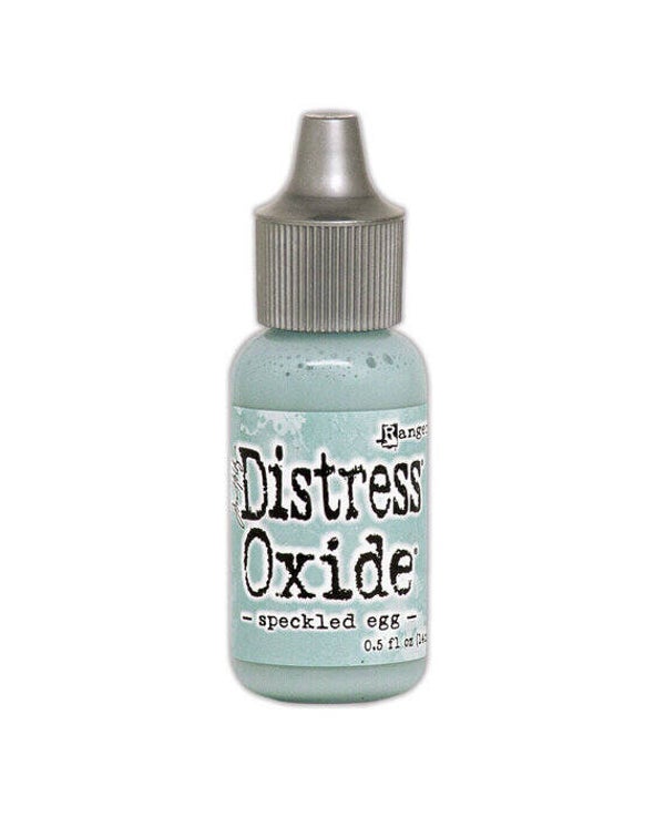 distress oxide re-inker speckled egg