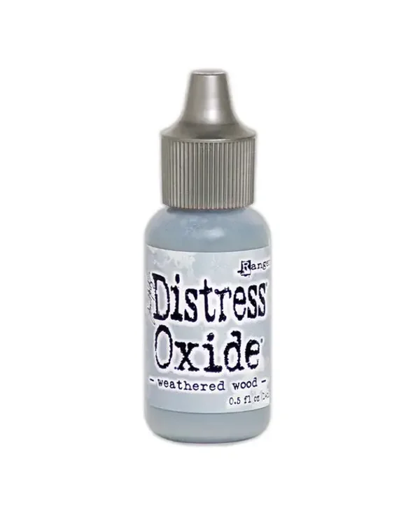 distress oxide re-inker weatered wood