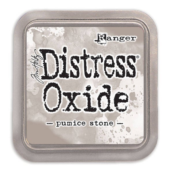 Distress oxide pumice stone