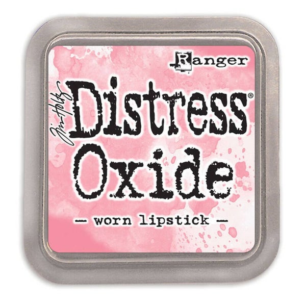 Distress oxide worn lipstick