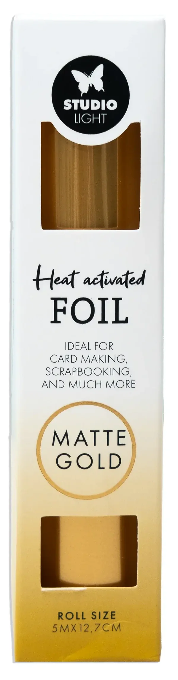 studio light heat activated foil matte goud