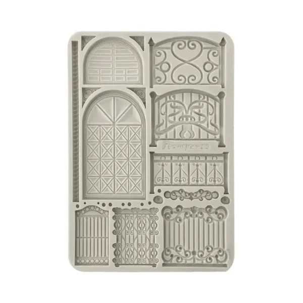 stamperia silicone mal Fence and Door