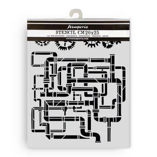 stamperia stencil tubes