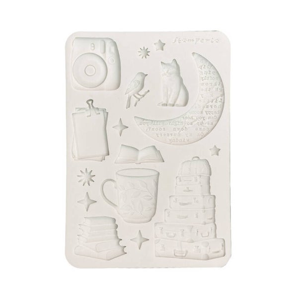 stamperia silicone mal secret diary