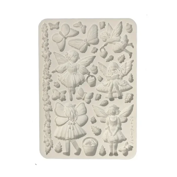 stamperia silicone mal Whispering Woods