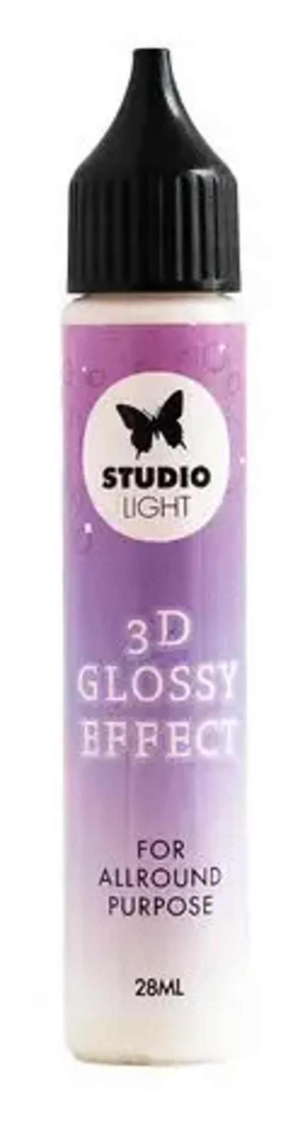 studio light 3d gloss effect