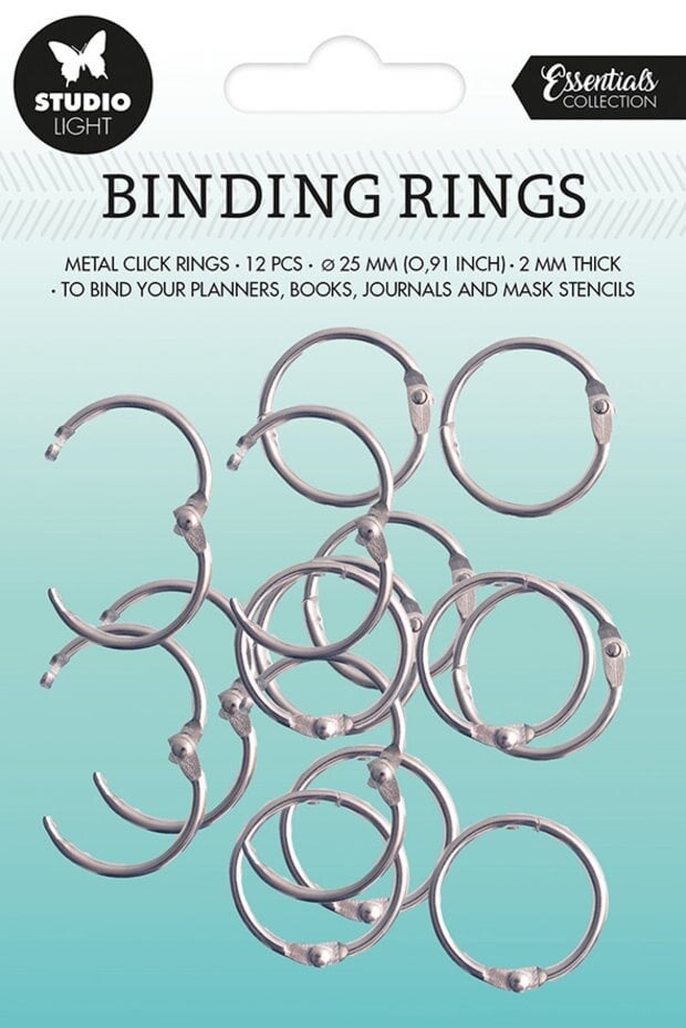 Studio light binding ringen zilver