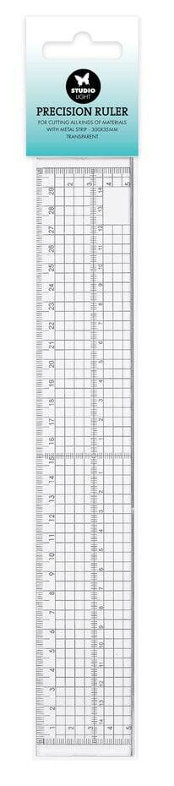 Studio light precision ruler