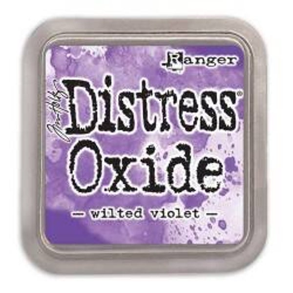 distress oxide wilted violet