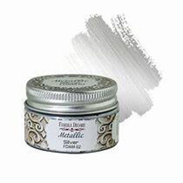 fabrika decoru metallic silver 50 ml