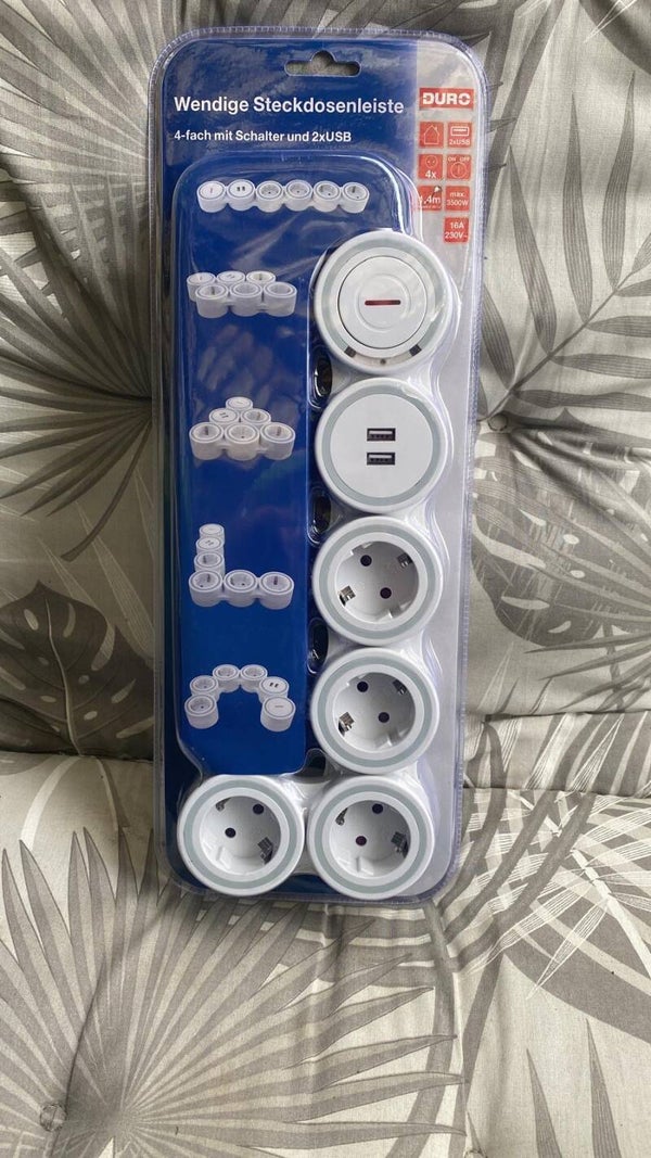 Steckdosenleiste mit USB