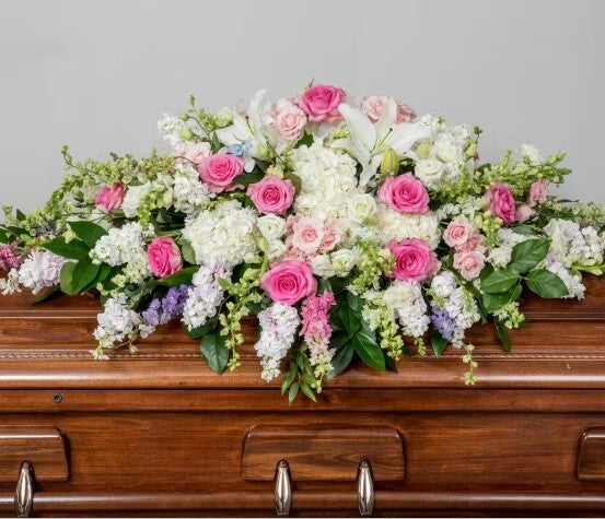 Graceful Farewell Casket Spray
