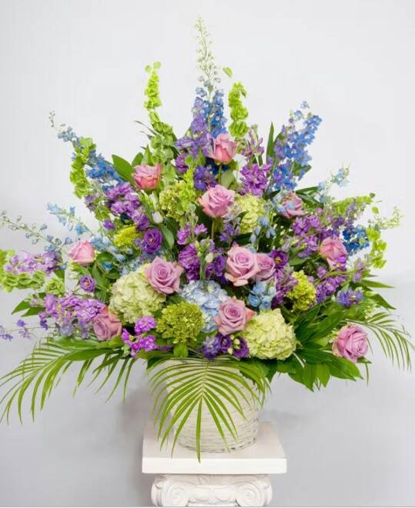 Harmony of Colors Pedestal Arrangement