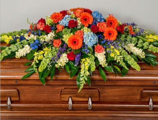 Radiant Remembrance Casket Spray