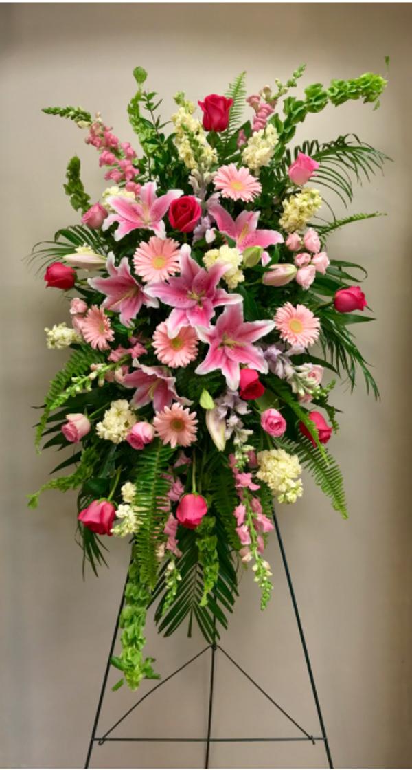 Graceful Pink Remembrance Spray