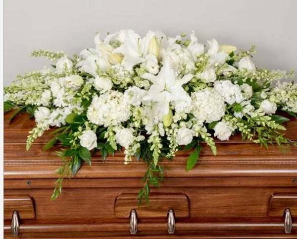 Timeless Peace Casket Spray