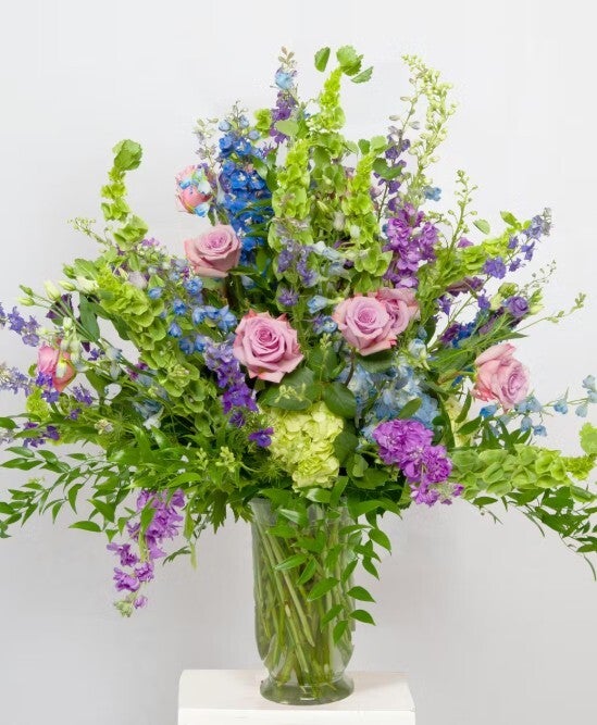 Tranquil Garden Vase Arrangement