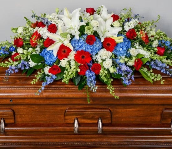 Unity of Honor Casket Spray